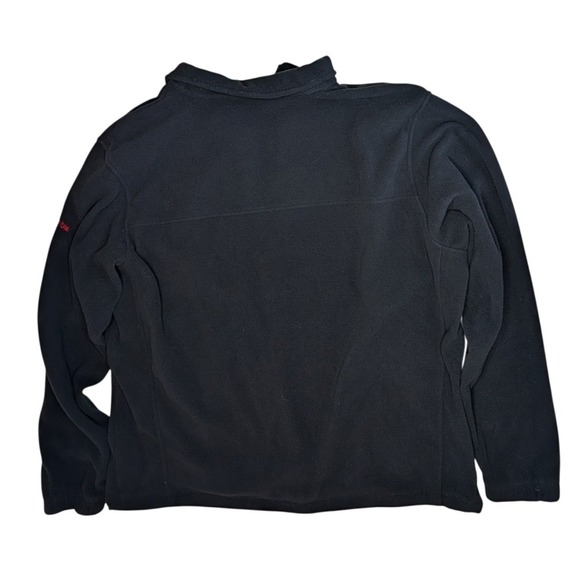 Columbia Full Zip Fleece Jacket Georgia Bulldogs Mens XXL Black Full Zip - Picture 8 of 8